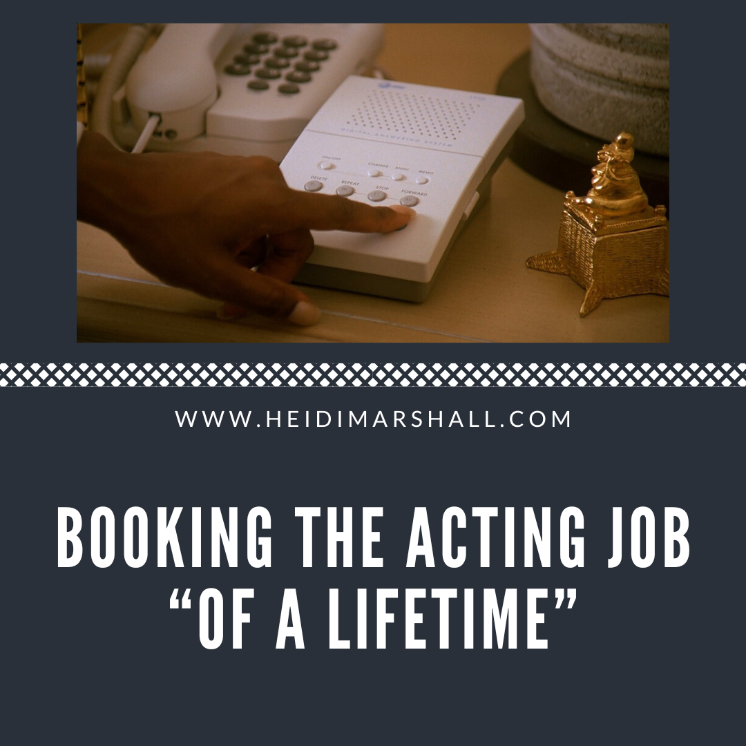 hand on voicemail, still from 1995 film Waiting to Exhale, Acting Coach Heidi Marshall on Booking the Acting Job of a Lifetime